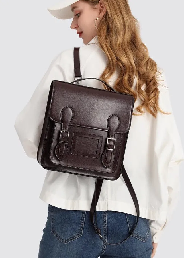 Retro Style Messenger Bag Backpack