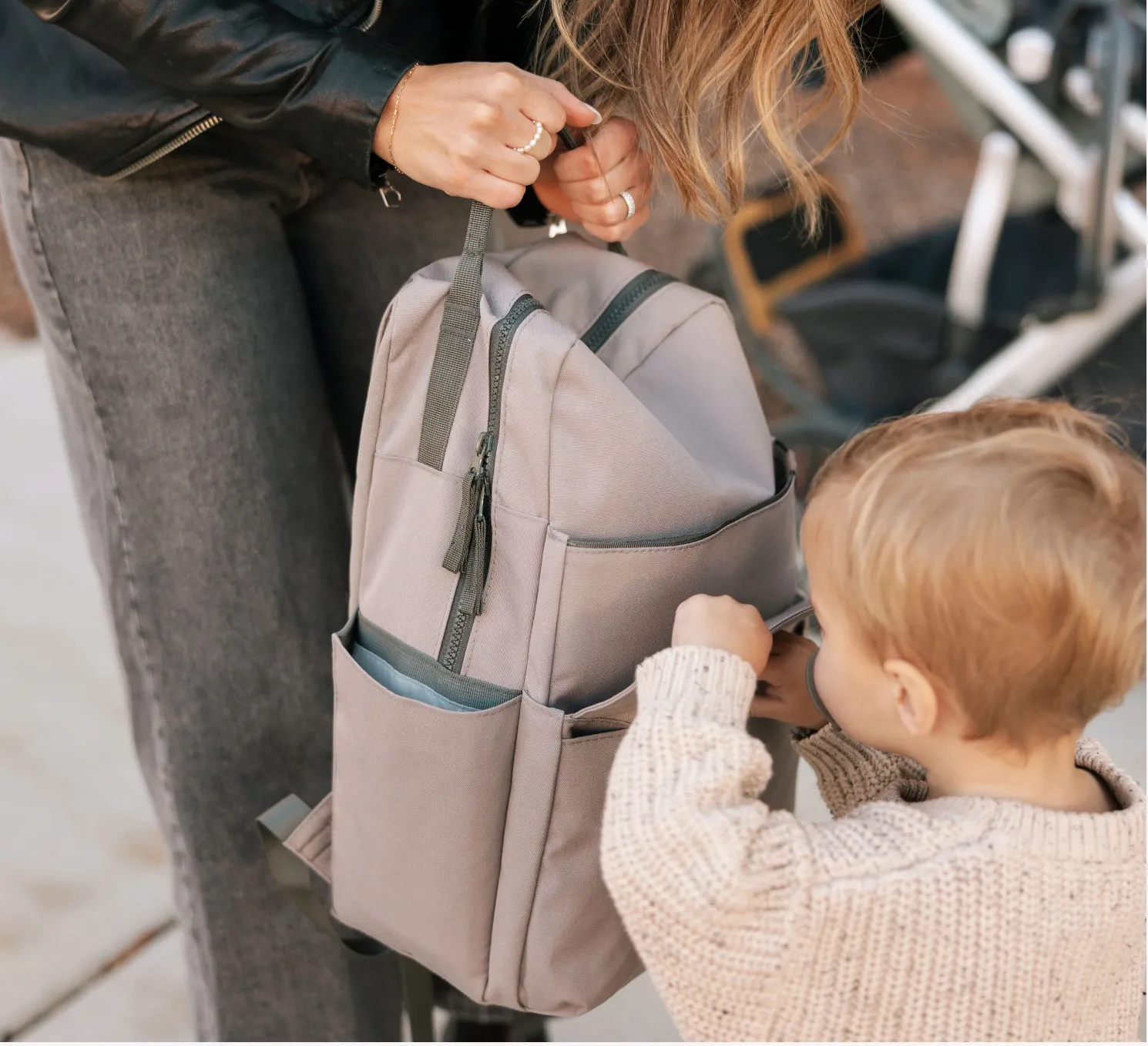 Roo Backpack || Truffle