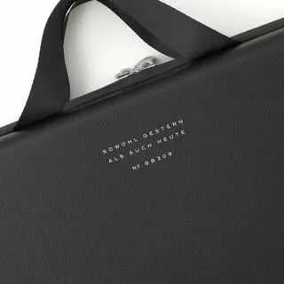 Semi-hard Laptop Bag - Black