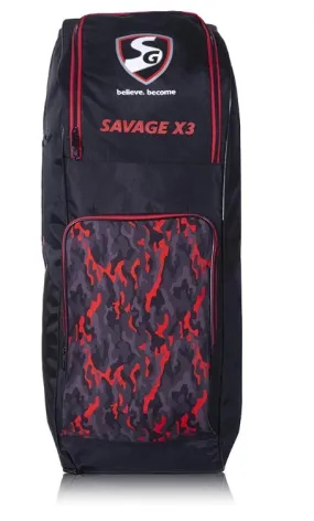 SG Kit Bag SG SAVAGE X3 PLUS DUFFLE