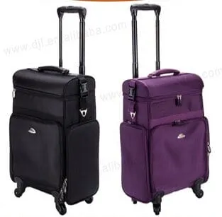 Soft Rolling Makeup Trolley Case