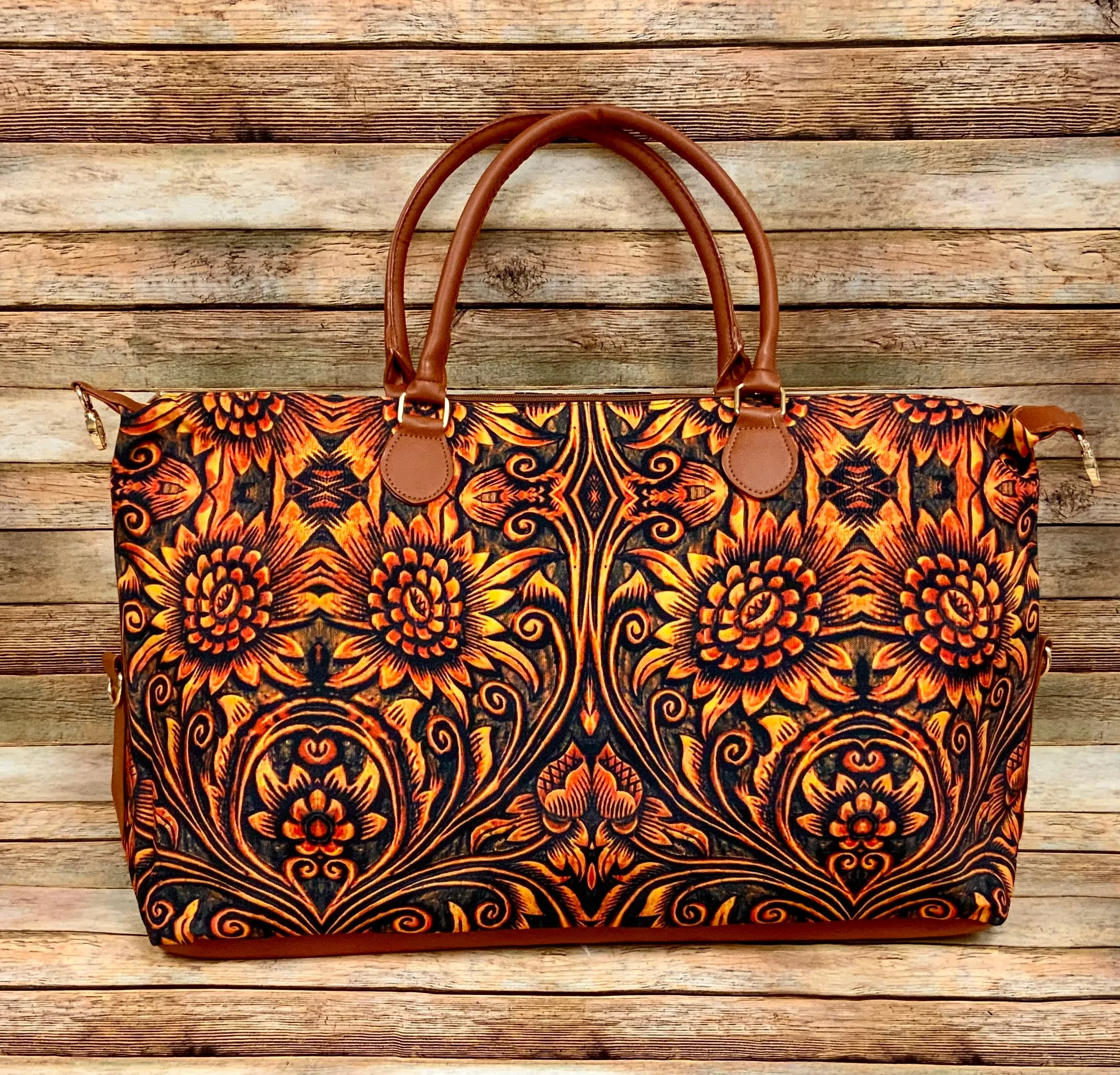 Southwestern Print Weekender/ Overnight Bags