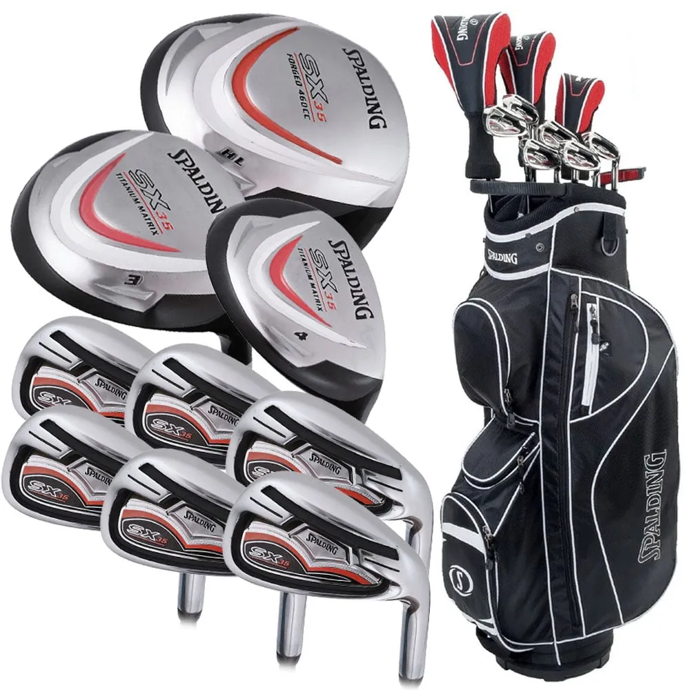 Spalding SX35 11-Piece Package Set - Steel