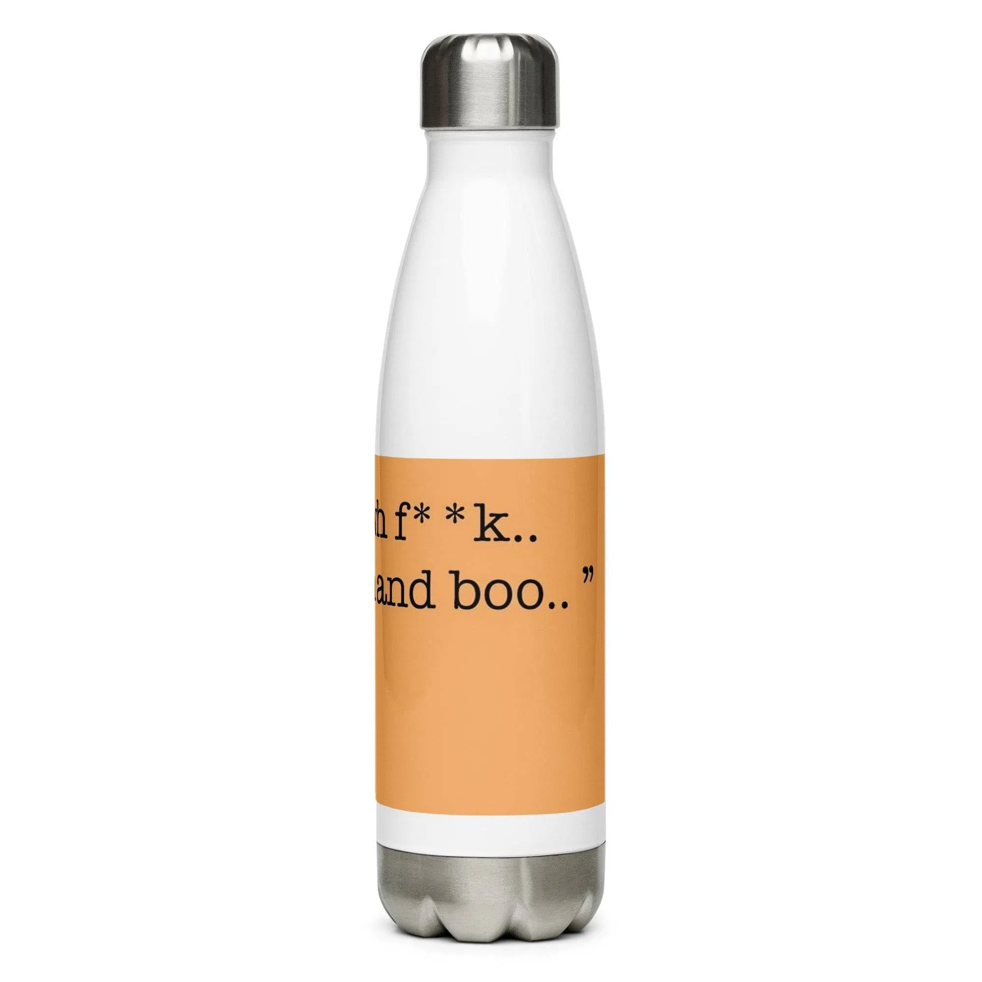 Stainless Steel Water Bottle with funny ghost design