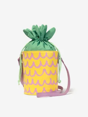 Stella McCartney Girls Pineapple Bucket Bag in Yellow (18cm)