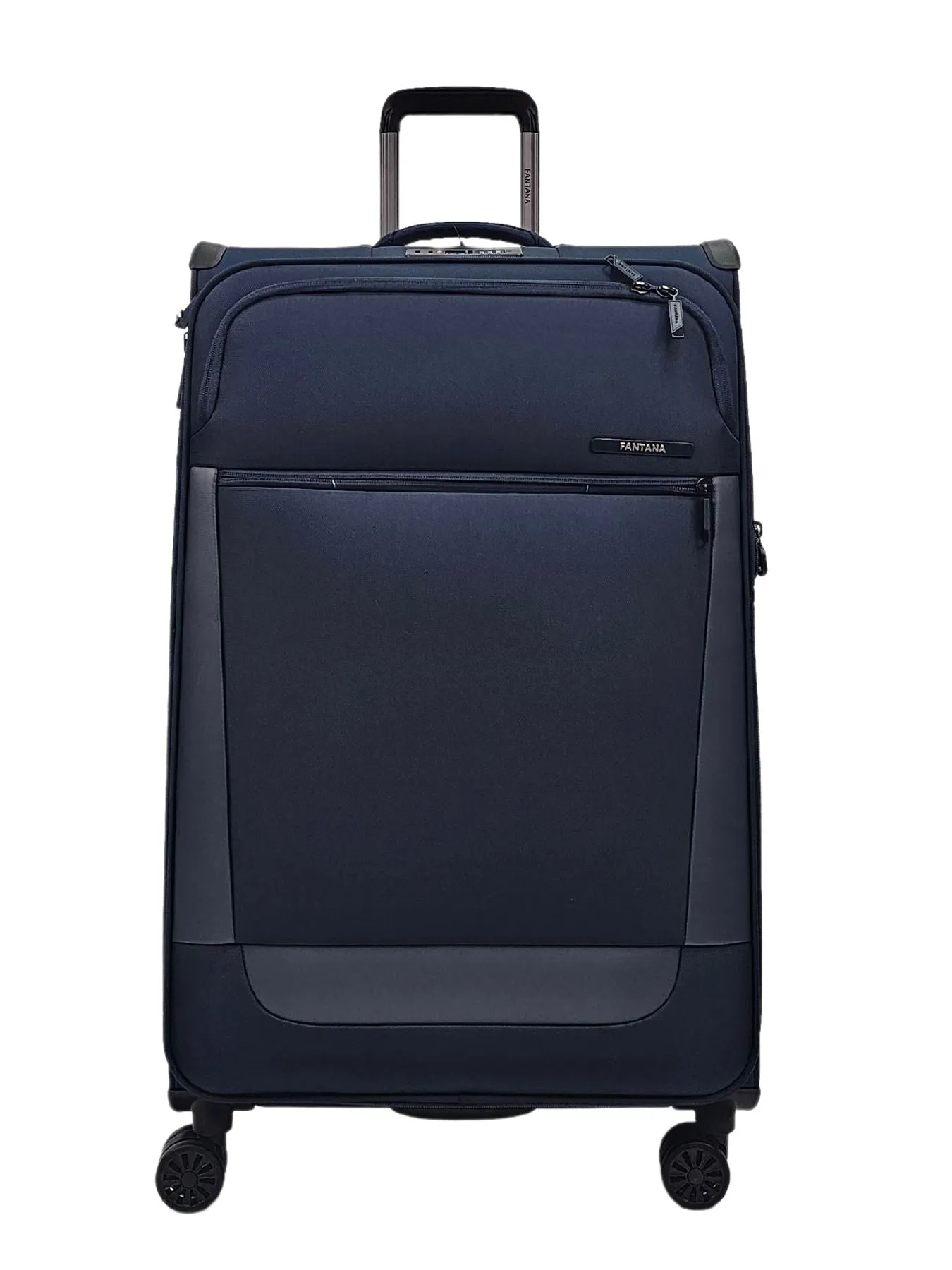 Suitcase Travel Bag Carry On Hand Cabin Check in Soft Case Luggage Trolley Zipped Compartments