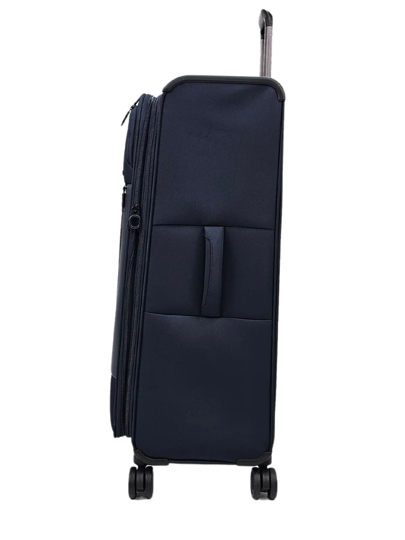 Suitcase Travel Bag Carry On Hand Cabin Check in Soft Case Luggage Trolley Zipped Compartments