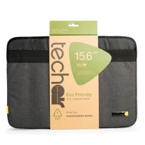 Techair Eco - Notebook Sleeve - 14" - 15.6" - Black/Grey