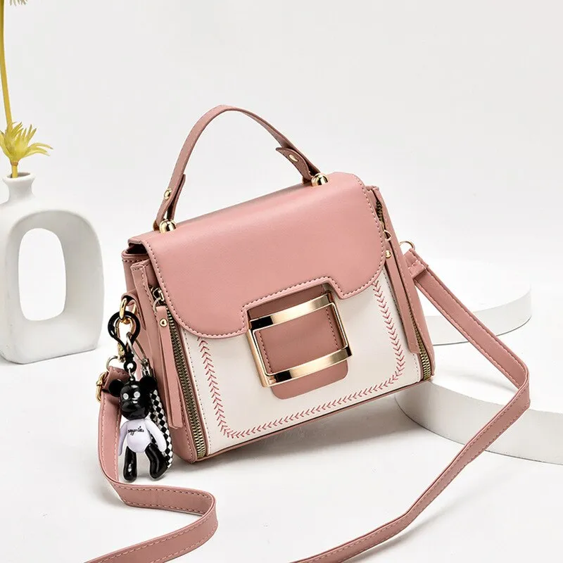 TEEK - Gimmie That Contrast Buckle Handbag