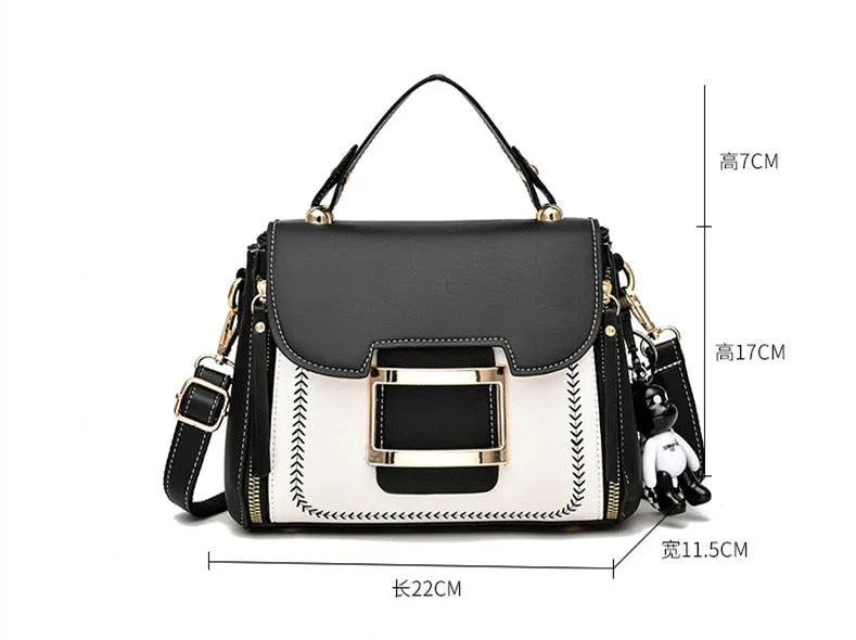 TEEK - Gimmie That Contrast Buckle Handbag