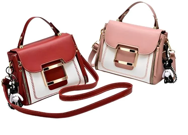 TEEK - Gimmie That Contrast Buckle Handbag