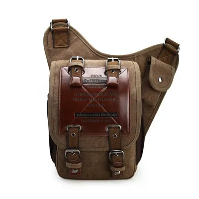 TEEK - Mens Vintage Style Hang Bag