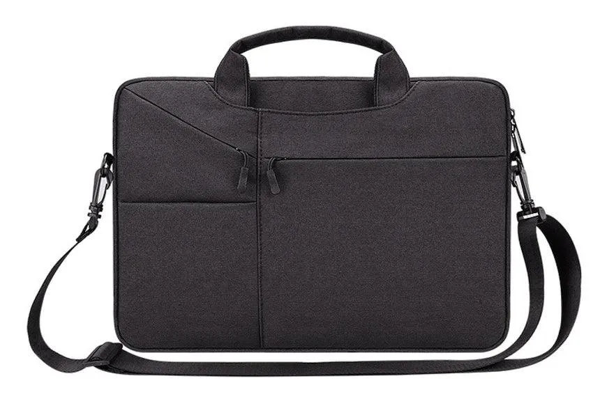 The Latest Casual Business Inner Padded Laptop Bag-Black