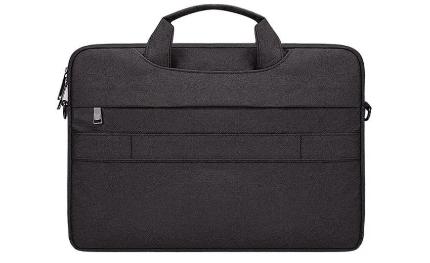 The Latest Casual Business Inner Padded Laptop Bag-Black