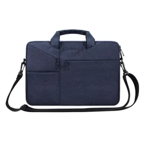 The Latest Casual Business Inner Padded Laptop Bag-NavyBlue