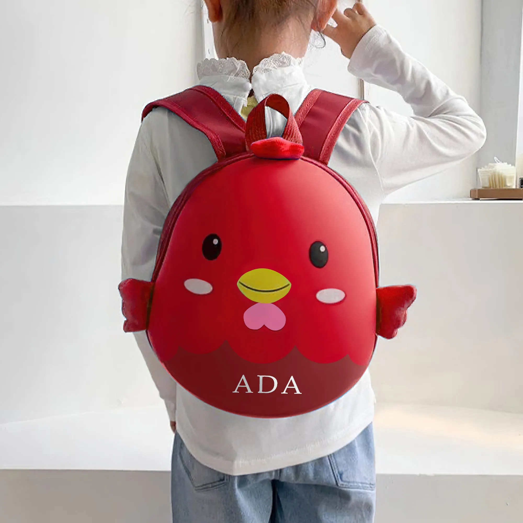 Toddler Bags Custom Name Kids Backpack Cartoon Book Bags For Boys Girls