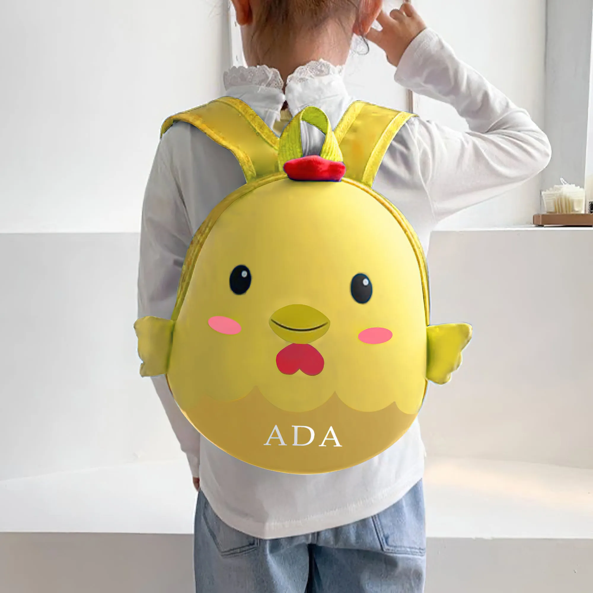 Toddler Bags Custom Name Kids Backpack Cartoon Book Bags For Boys Girls