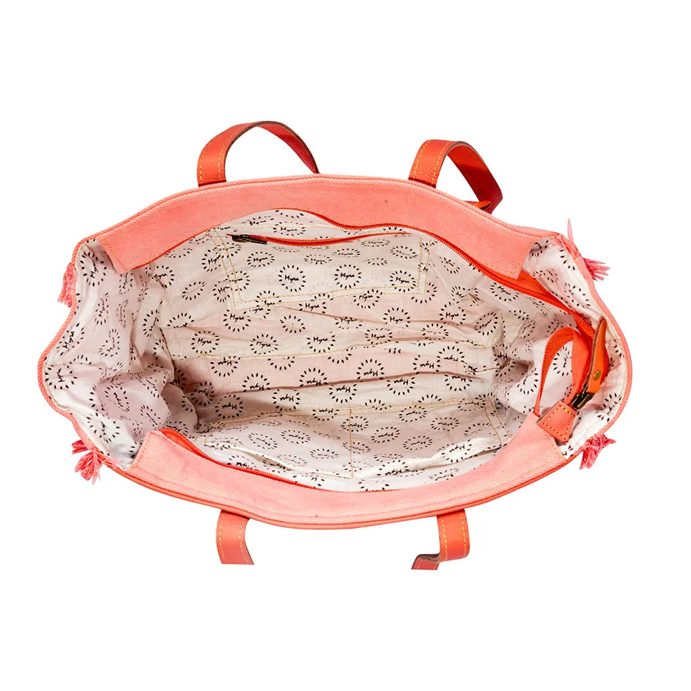 Tonga Ridge Small Bag In Salmon & Pink