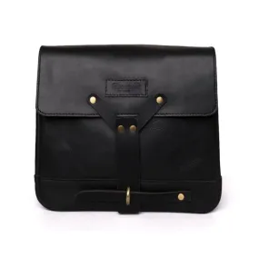 TRIP MACHINE MESSENGER BAG - BLACK