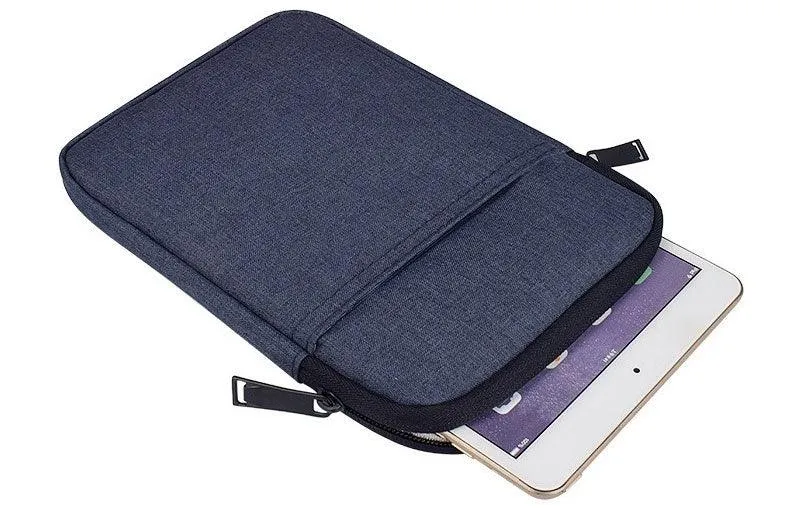 Waterproof Portable Notebook Cover Case Sleeve- Navy Blue