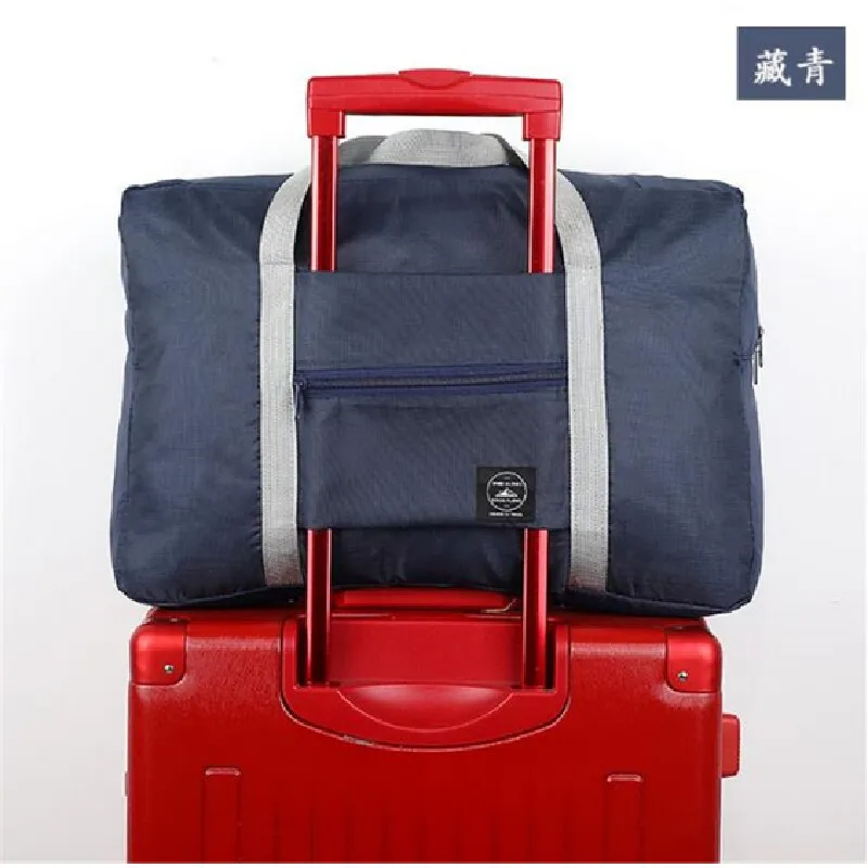 Waterproof Travel Bag Unisex Foldable Duffle Bag Organizers Large Capacity Packing Cubes Portable Luggage Bag Travel Accessories