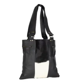 Wild Stripes Cowhide Tote Bag