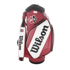 Wilson Staff Cart Bag - Red/White/Black