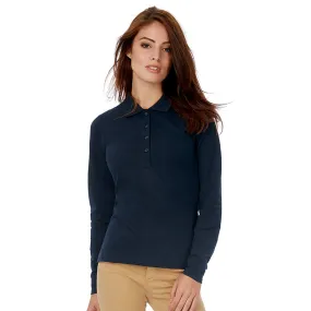 Women's Long Sleeved Safran B&C Polo